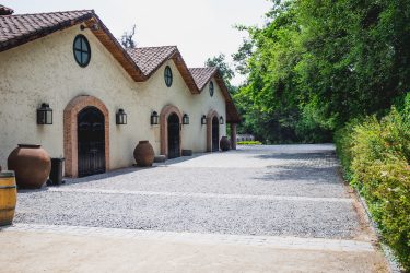 SANTIAGO CHILE - NOV 29, 2018: Concha y Toro Mansion and Vineyard.